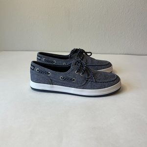 Nautica Boys Vulcanized Boat‎ Shoe Sneaker Spinnaker Casual Size 5